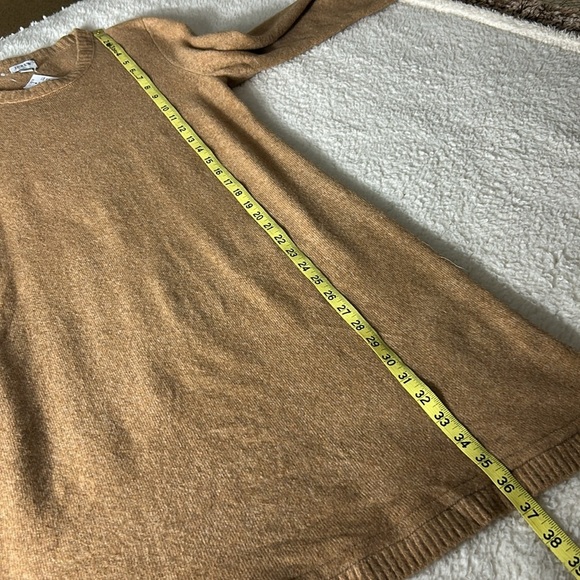 J Crew Sweater Dress in Extra Soft Yarn Camel Colored Dize M - Picture 7 of 9